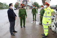 Nhắc nhở, xử lý các trường hợp không đeo khẩu trang khi ra đường