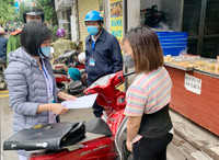 Nhắc nhở, xử lý các trường hợp không đeo khẩu trang khi ra đường