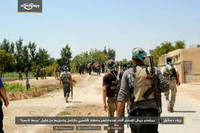 Nhóm phiến quân Jaish al Islam đã rời khỏi thành trì cuối cùng ở đông Ghouta