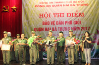 Xây dựng lực lượng bảo vệ dân phố có chuyên môn, pháp luật giỏi