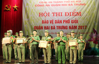 Xây dựng lực lượng bảo vệ dân phố có chuyên môn, pháp luật giỏi