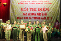 Xây dựng lực lượng bảo vệ dân phố có chuyên môn, pháp luật giỏi