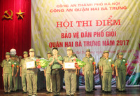 Xây dựng lực lượng bảo vệ dân phố có chuyên môn, pháp luật giỏi