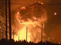 [ẢNH] Kho đạn dự trữ chiến lược của Nga tại Siberia nổ tung, gây thiệt hại nghiêm trọng