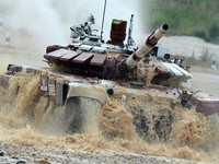 [ẢNH] Chuyên gia quân sự Nga: Xe tăng T-64BM Ukraine vượt trội T-72B3