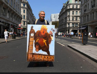 [ẢNH] Hàng chục nghìn người biểu tình chống ông Trump tại Anh