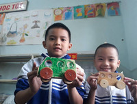 Gieo tình yêu và đốm lửa say mê học tập, sáng tạo ở một điểm trường xa