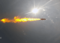 [ẢNH] Tiêm kích Su-27 Ukraine đuổi theo tên lửa diệt hạm vừa phóng