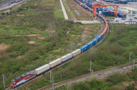 [ẢNH] Đoàn tàu hỏa rời Vũ Hán tới châu Âu, thương mại Trung Quốc bắt đầu hồi phục