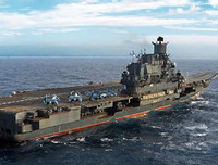 [ẢNH] Tàu sân bay Đô đốc Kuznetsov chuẩn bị 