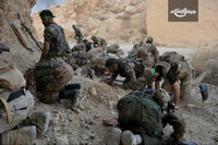 [ẢNH] Phiến quân nã đạn khiến máy bay quân sự Nga rơi tại Syria làm 39 người thiệt mạng?