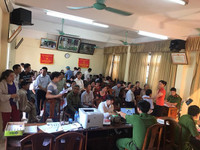 Tuổi trẻ Công an Hà Nội giải quyết các thủ tục hành chính trong ngày Chủ nhật