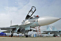 [ẢNH] Sức mạnh kinh hoàng của chiến đấu cơ quái thú Nga sắp hạ cánh xuống Hà Nội