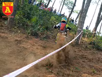 Cận cảnh những tay đua mô tô tranh tài ở Hà Giang