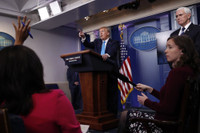 [ẢNH] Tổng thống Trump tìm người đổ lỗi khi dịch bệnh Covid-19 diễn biến nghiêm trọng