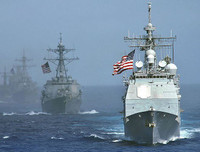 [ẢNH] Không phải 500 mà có tới 1000 tên lửa Tomahawk Mỹ hướng vào Syria sẵn sàng khai hỏa