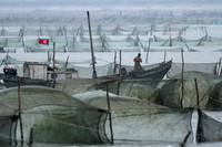 [ẢNH] Cuộc sống của người dân Triều Tiên bên bờ sông Yalu