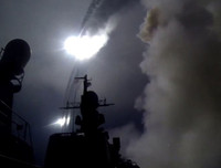 [ẢNH] Hoảng hồn, 108 tên lửa Kalibr Nga bắn tại Syria bằng giá tiền 501 quả Tomahawk của Mỹ