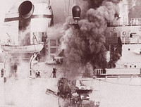 [ẢNH] Tên lửa Exocet Pháp và cú chẻ đôi chiến hạm Mỹ khiến 58 người thương vong