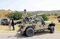 [ẢNH] Các lực lượng được Thổ Nhĩ Kỳ hậu thuẫn tiến sát phía Nam thủ đô Libya