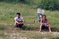 [ẢNH] Cuộc sống của người dân Triều Tiên bên bờ sông Yalu