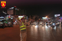 Hà Nội: Huy động tối đa lực lượng Công an đảm bảo an toàn giao thông toàn thành phố