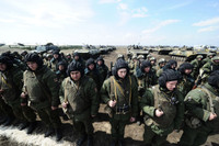 [ẢNH] Quân đội Ukraine sẽ bị hủy diệt trong nháy mắt nếu tấn công miền Đông dịp World Cup?