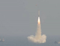 [ẢNH] Uy lực tên lửa hạt nhân phóng từ tàu ngầm B-05 của Ấn Độ