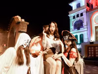 Thót tim với thế giới ma tại Halloween Sun World Danang Wonders