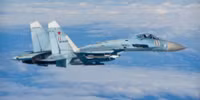 [ẢNH] Su-27 Nga rơi tại biển Đen do 