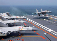 [ANH] Tàu sân bay nội địa Trung Quốc mang nhiều chiến đấu cơ bất ngờ lộ diện