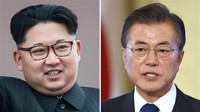 Ông Kim Jong-un sẽ bước qua đường phân định ranh giới giữa hai miền Triều Tiên