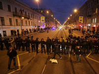 Biểu tình chống chính phủ Nga đúng ngày sinh nhật của Tổng thống Putin