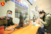 Lan tỏa tinh thần tặng khẩu trang vì cộng đồng trong lực lượng Công an