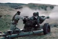 [ẢNH] Sức mạnh đáng sợ của lựu pháo nhảy dù M119 Mỹ