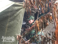 [ẢNH] Xúc động chuyện những người lính căng mình trước sương gió biên cương ngăn dịch Covid -19