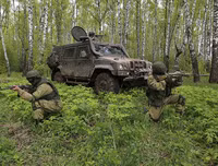 [ẢNH] Xe bọc thép Nga chuẩn NATO bị trúng mìn của quân đội Syria