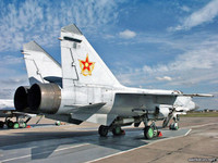 [ẢNH] Chiến thần MiG-31 vừa gặp nạn lao xuống đất nổ tung