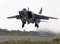 [ẢNH] Chiến thần MiG-31 vừa gặp nạn lao xuống đất nổ tung