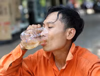 Người lao động mưu sinh giữa nắng nóng