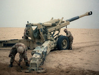 M198 Howitzer tuy đã lạc hậu nhưng vẫn rất đáng gờm trên chiến trường