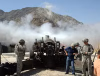 M198 Howitzer tuy đã lạc hậu nhưng vẫn rất đáng gờm trên chiến trường