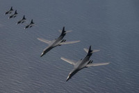 [ẢNH] Tái triển khai oanh tạc cơ B-1B Lancer đến Guam, Mỹ gia tăng sức ép lên Trung Quốc