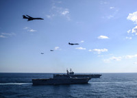 [ẢNH] Tái triển khai oanh tạc cơ B-1B Lancer đến Guam, Mỹ gia tăng sức ép lên Trung Quốc