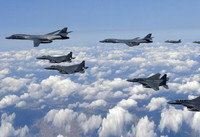 [ẢNH] Tái triển khai oanh tạc cơ B-1B Lancer đến Guam, Mỹ gia tăng sức ép lên Trung Quốc