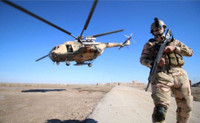 Rơi trực thăng ở Iraq, những người trên máy bay đều thiệt mạng