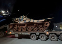 [ẢNH] Lính Thổ Nhĩ Kỳ bị tập kích thương vong nặng nề, Nga vội điều trực thăng đi tuần