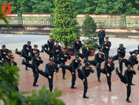 Cảnh sát cơ động Hà Nội rèn luyện kỹ năng tác chiến