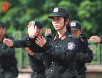 Cảnh sát cơ động Hà Nội rèn luyện kỹ năng tác chiến