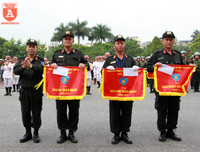 Cảnh sát cơ động Hà Nội rèn luyện kỹ năng tác chiến